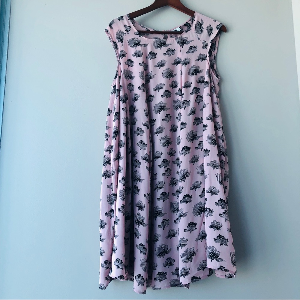 Rebecca Minkoff Maternity  Drapy Blush Pink Dress